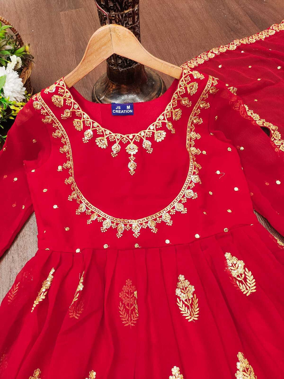 Image of J S CREATION Anarkali Gown