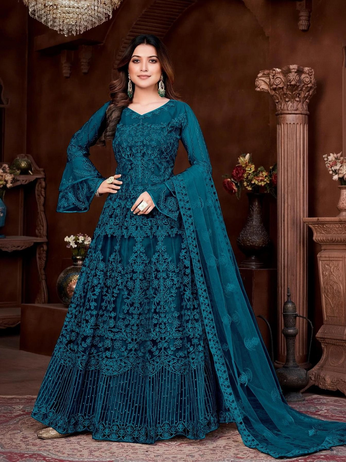 Image of KV Fashion Anarkali Gown