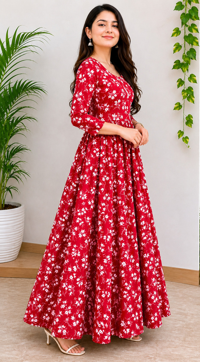 Image of PN FASHION Anarkali Gown