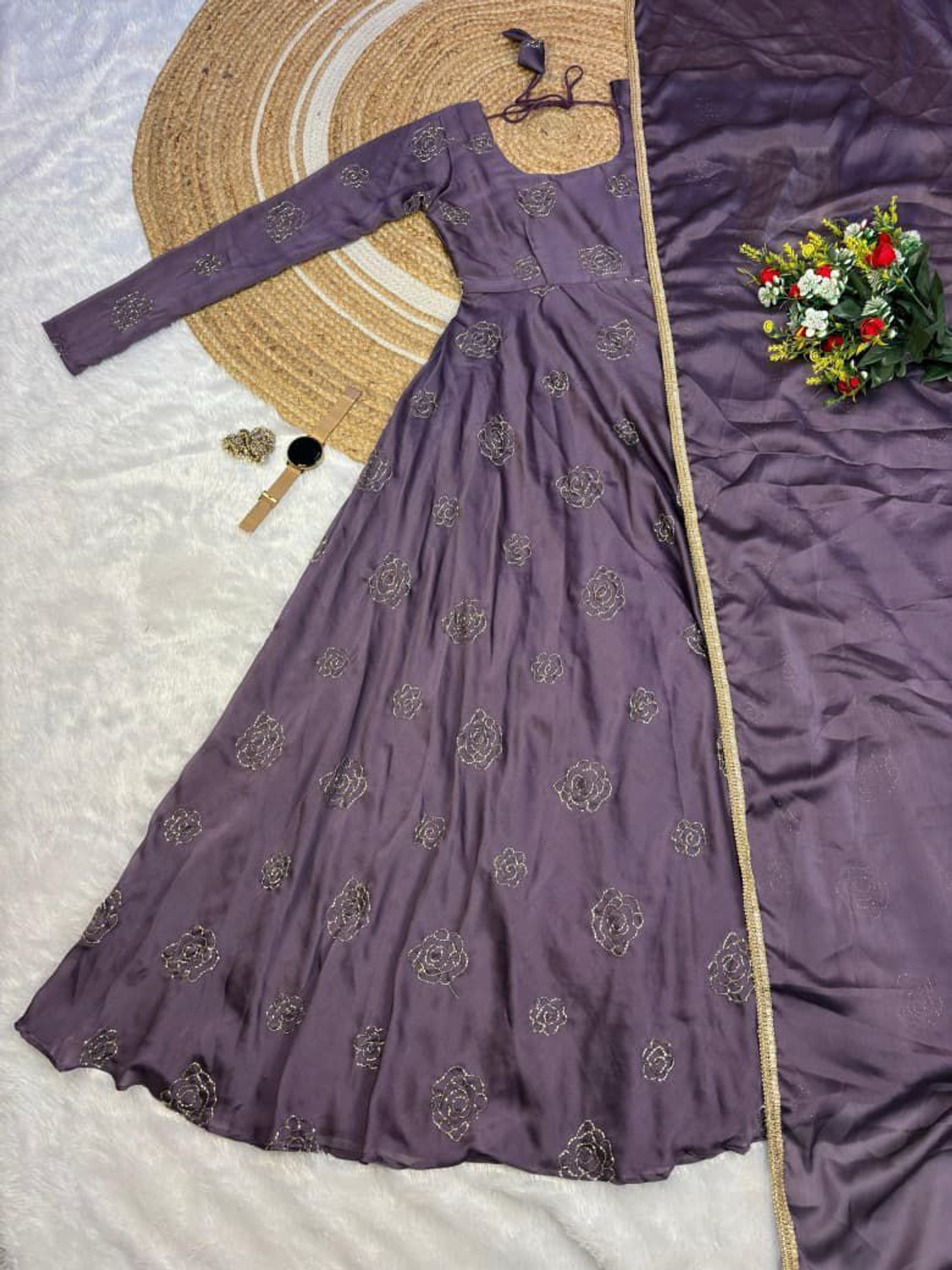 Image of Tantukriti Anarkali Gown