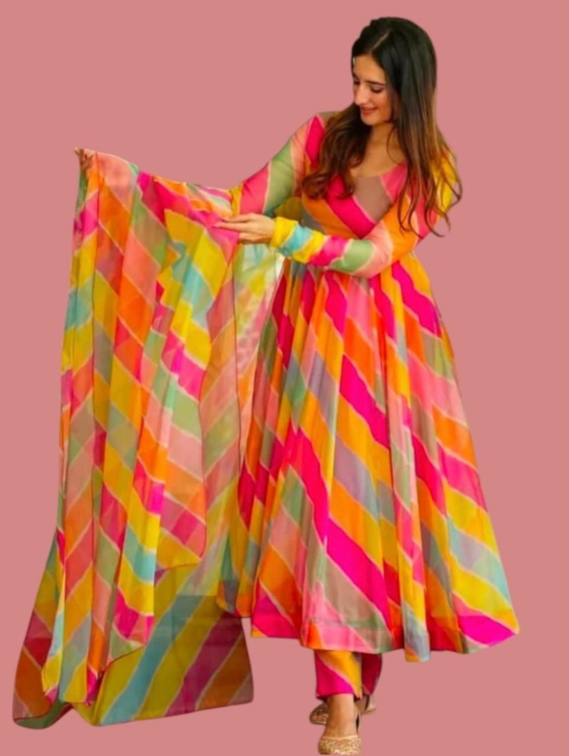 Image of shivay enterprise Anarkali Gown