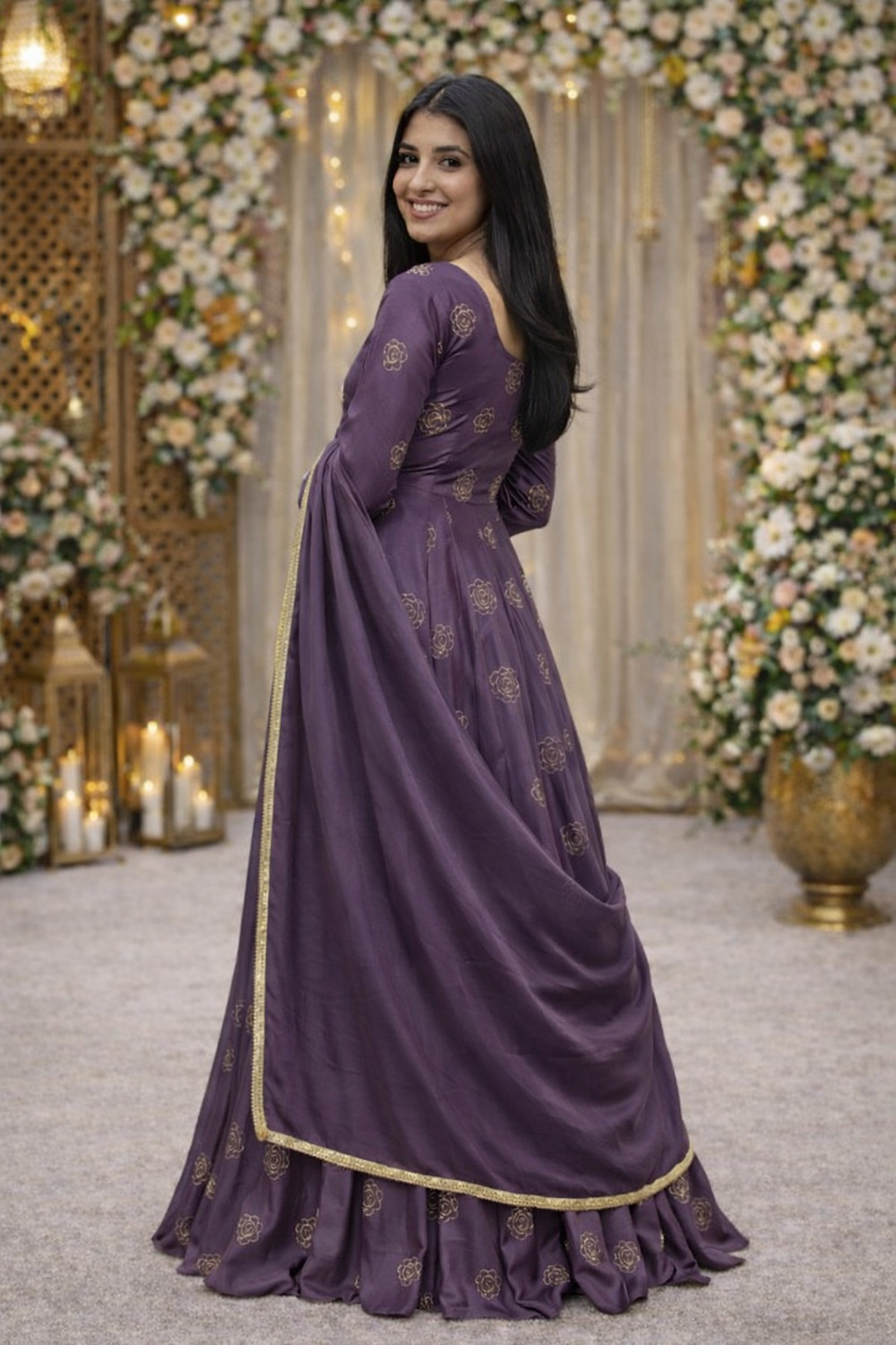 Image of Tantukriti Anarkali Gown