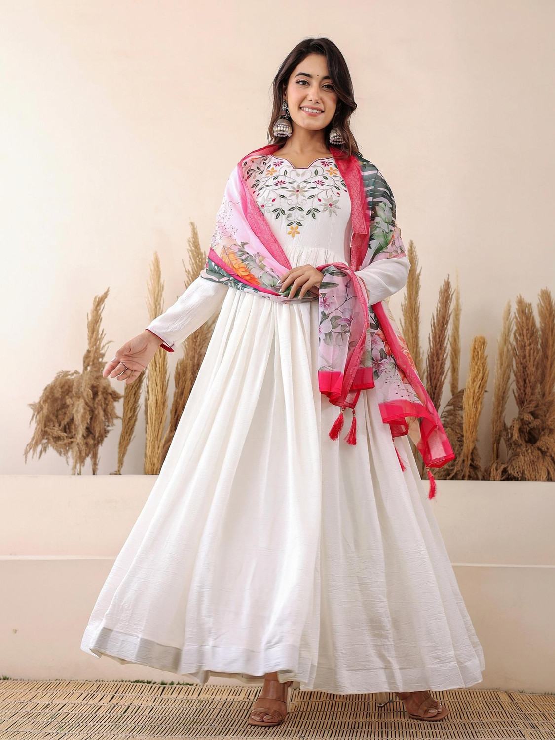 Image of Tilton Anarkali Gown