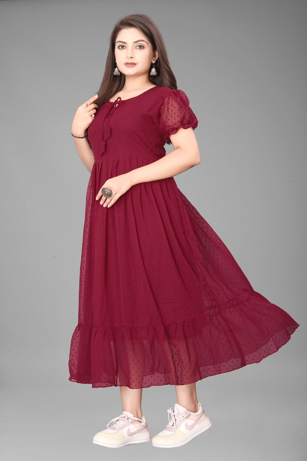 Image of premarth Flared /A-line Gown