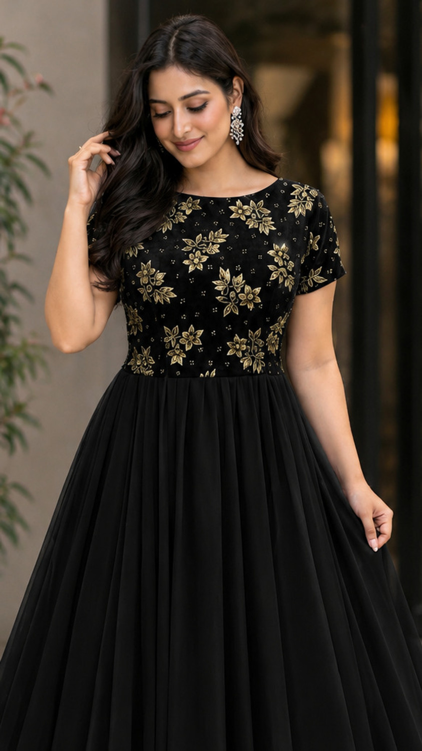 Image of ELLIRI Flared /A-line Gown