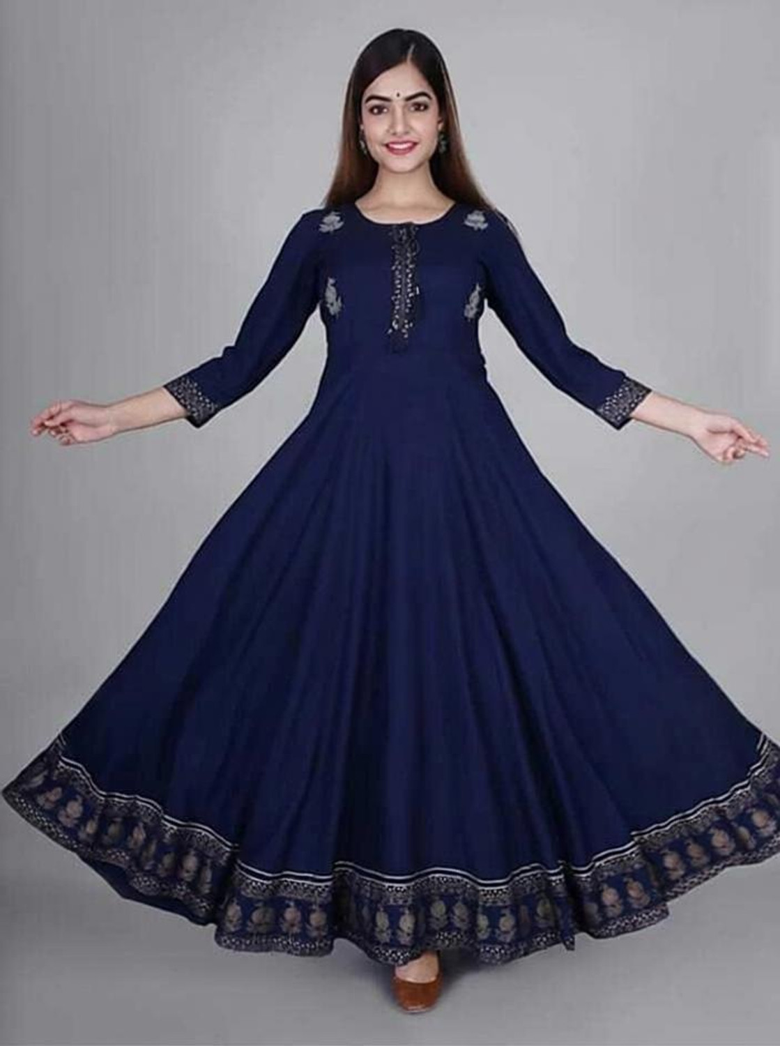 Image of Nandi Flared /A-line Gown