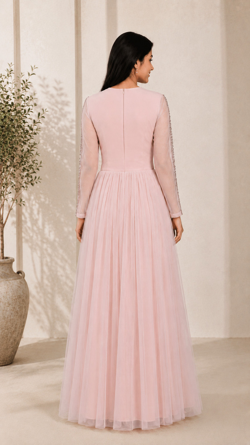 Image of Tc Tabiya Collection Straight Gown