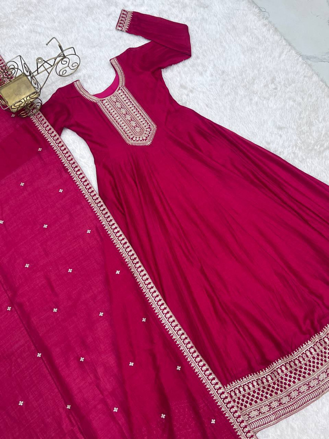Image of LOKITA WORLD Anarkali Gown