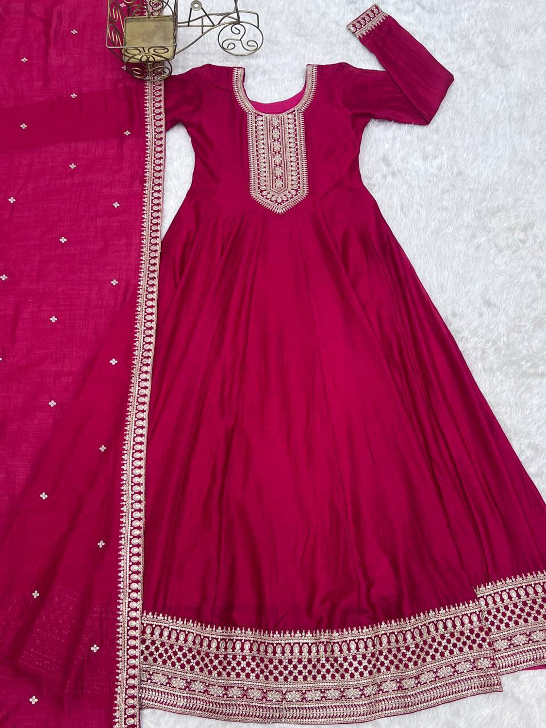 Image of LOKITA WORLD Anarkali Gown
