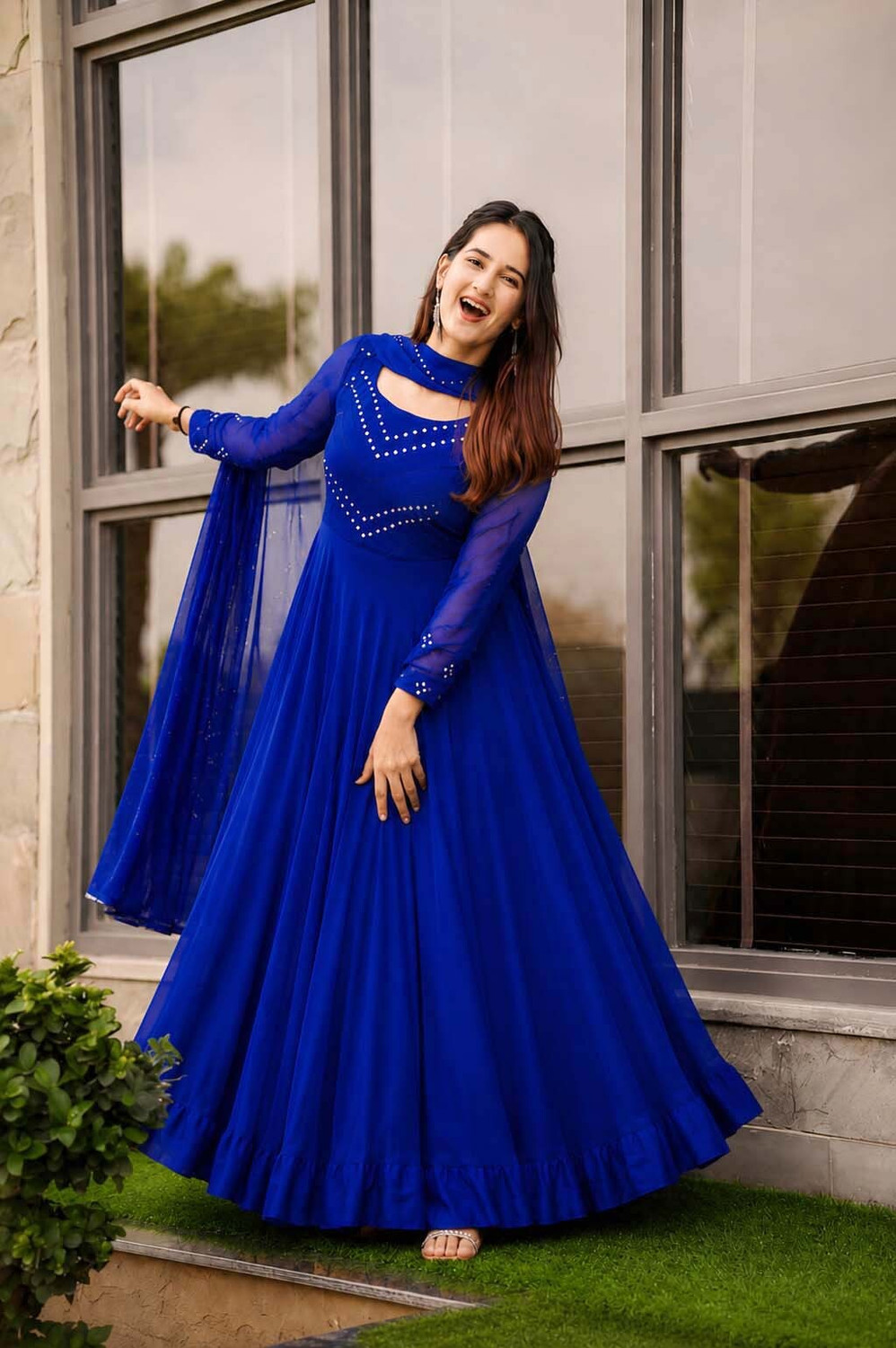 Image of fivaniyo trends Anarkali Gown