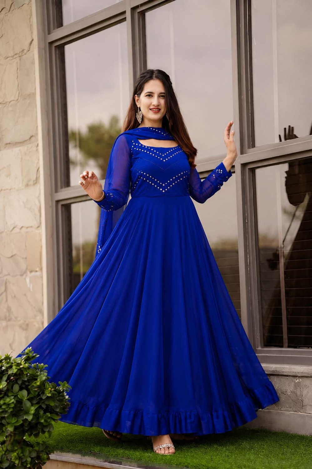 Image of fivaniyo trends Anarkali Gown