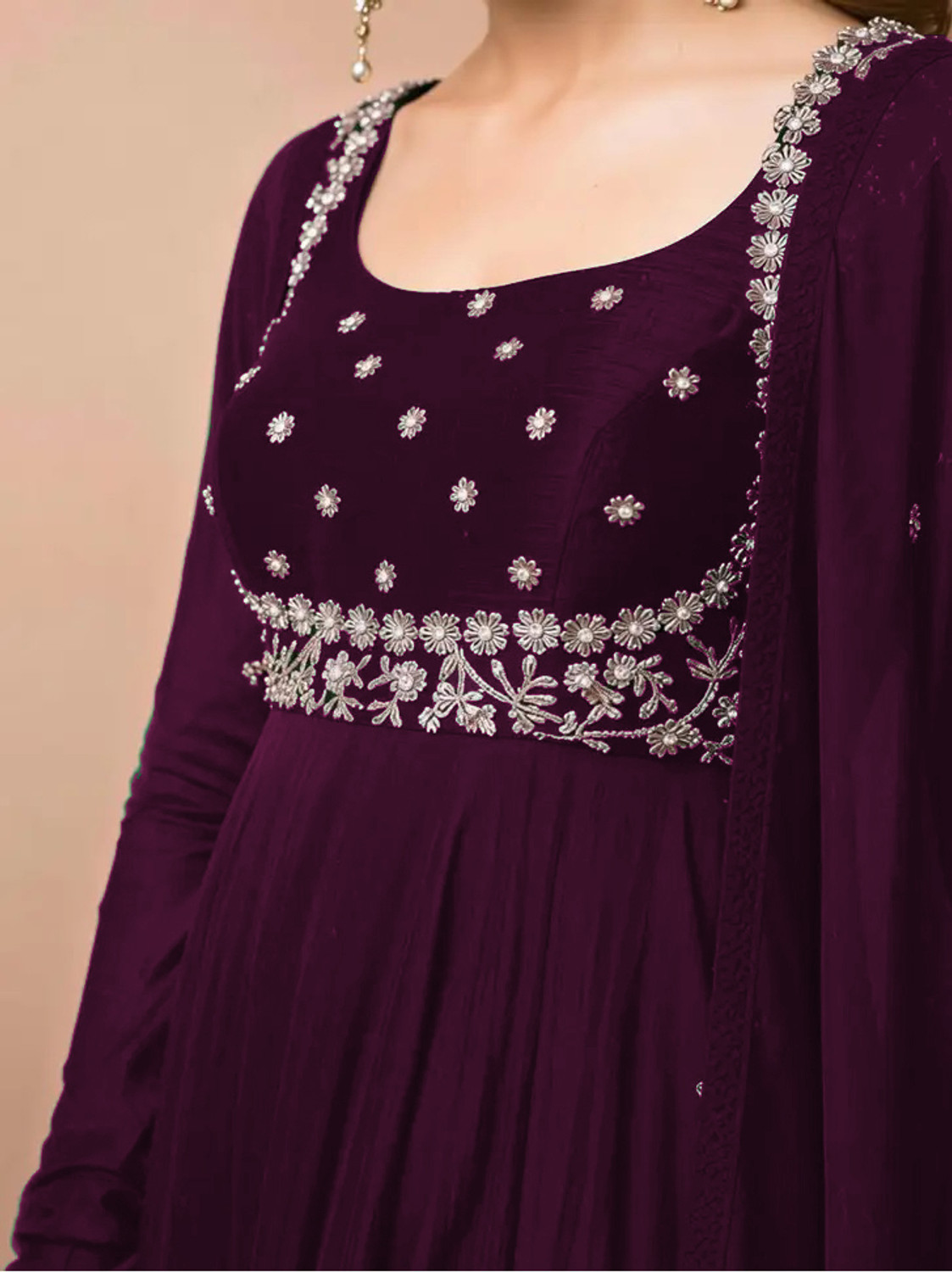 Image of PERONICA FASHION Anarkali Gown