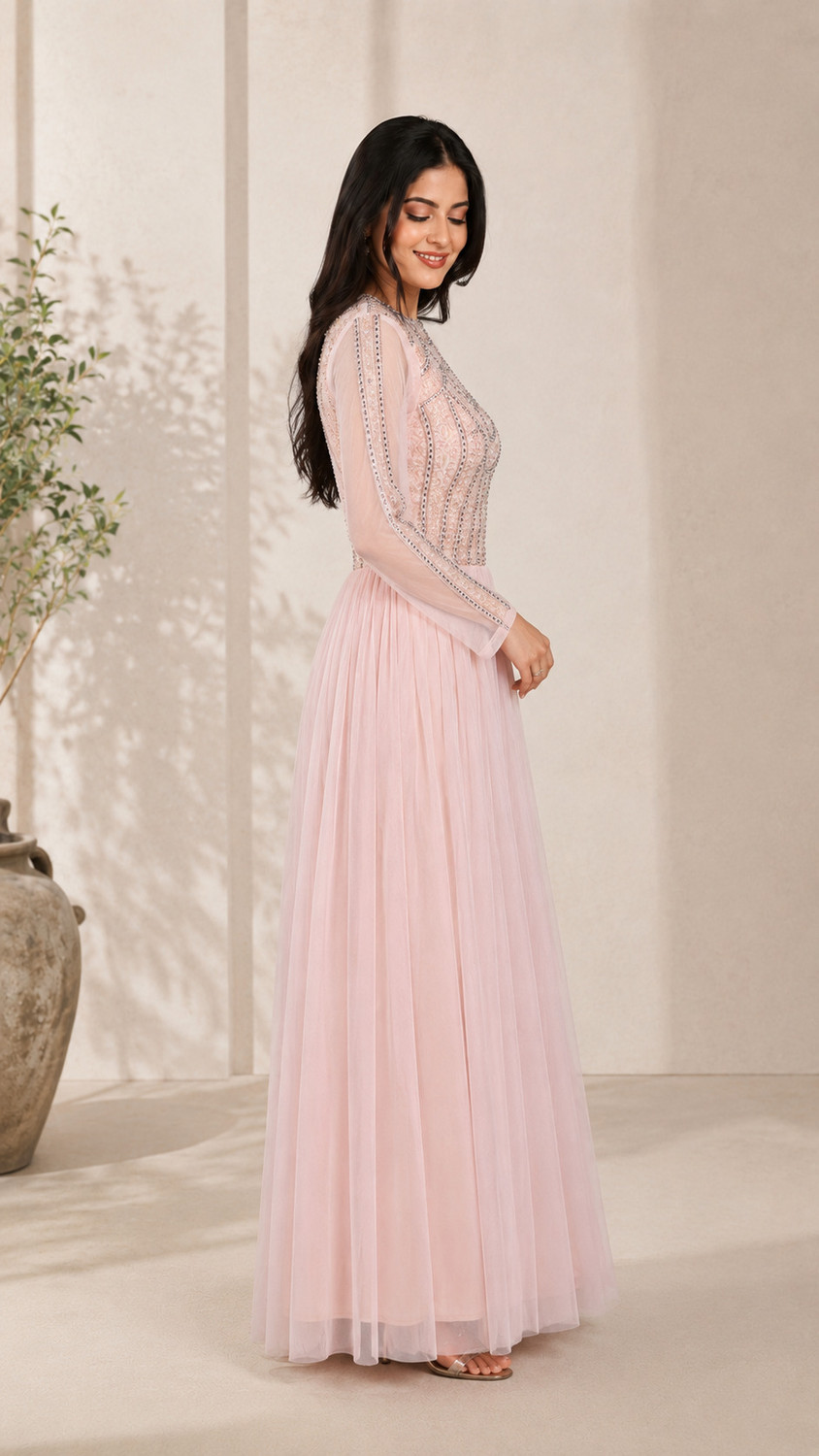 Image of Tc Tabiya Collection Straight Gown
