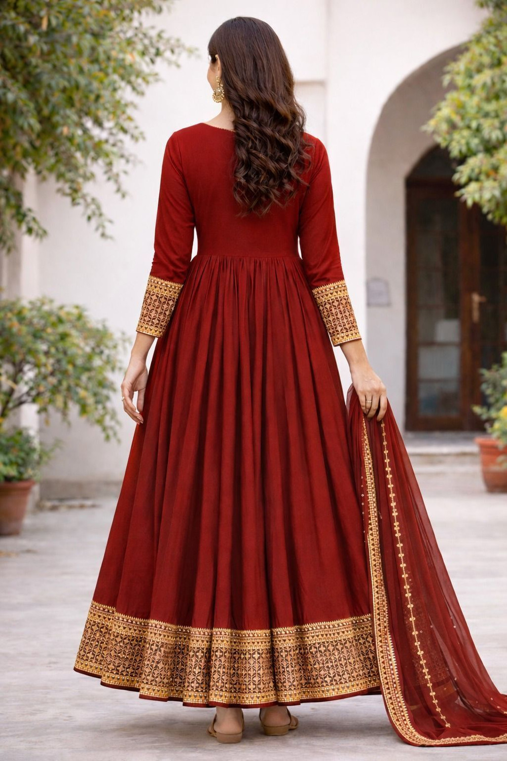 Image of Zenavro Anarkali Gown