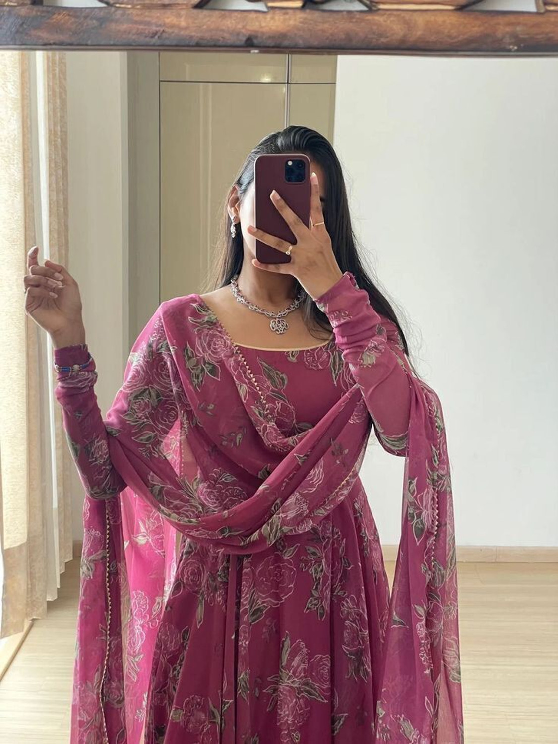 Image of JAKHIFASHION Anarkali Gown