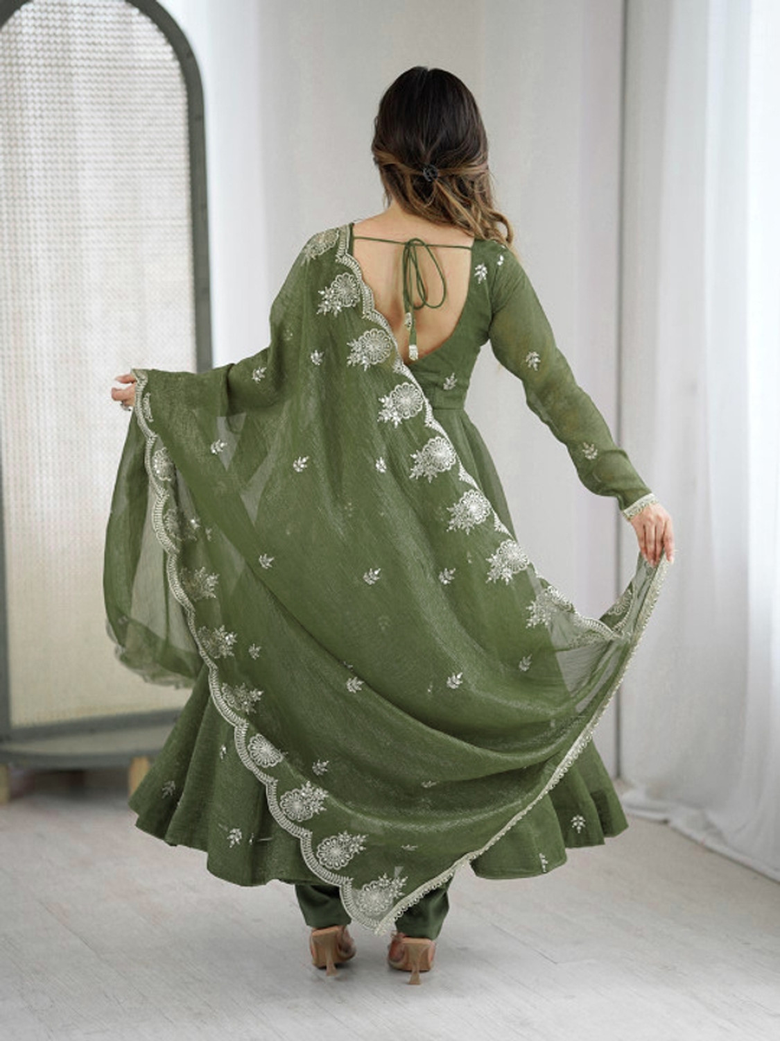 Image of VANMESH FASHION Anarkali Gown