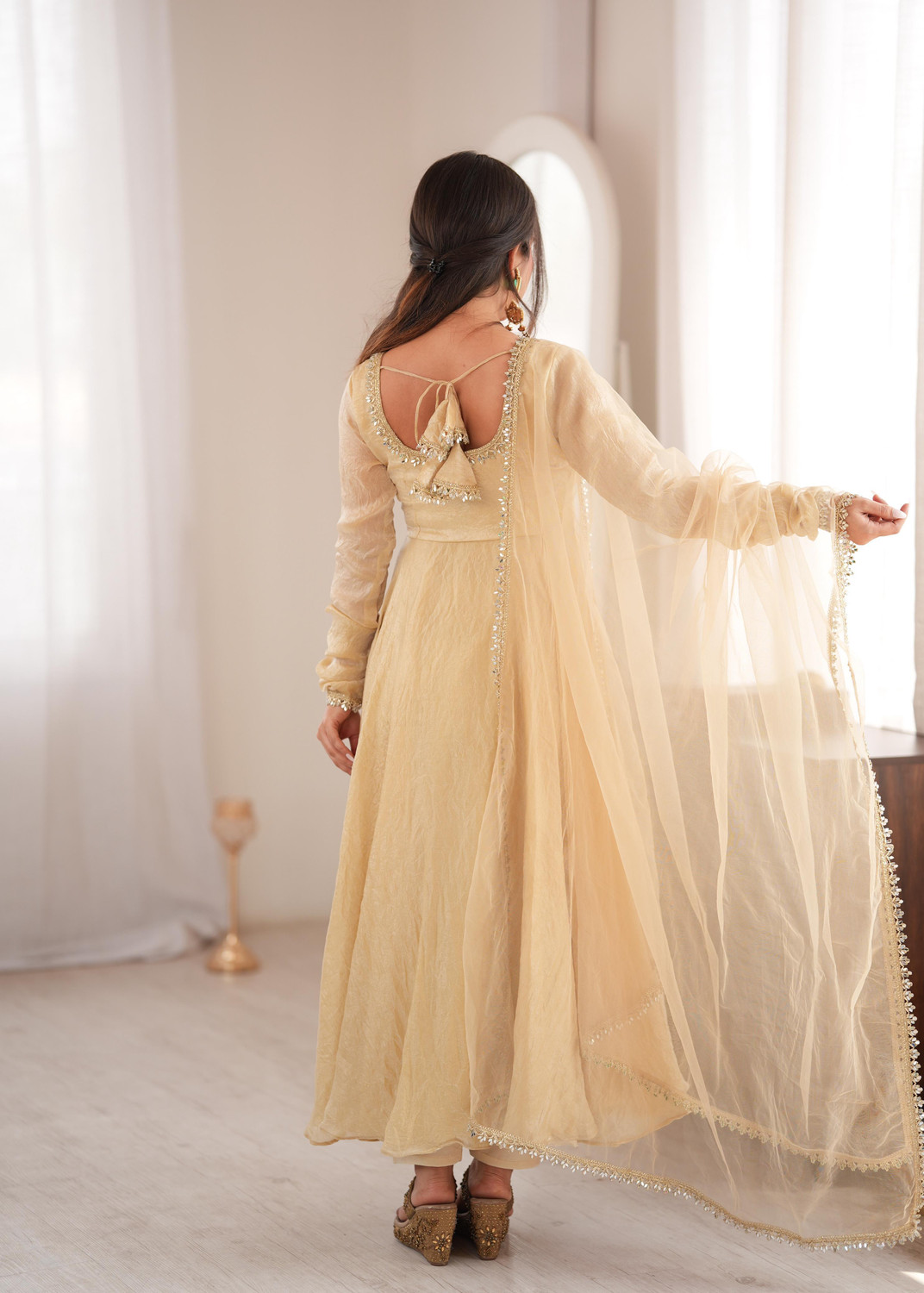 Image of MENSHI CREATION Anarkali Gown