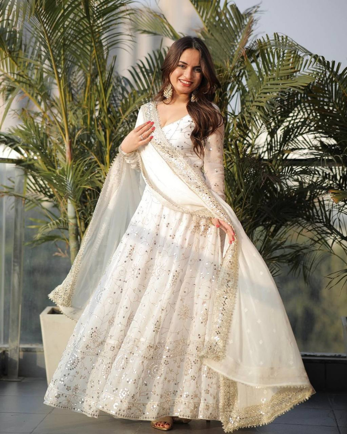 Image of CHOICE FAB Anarkali Gown