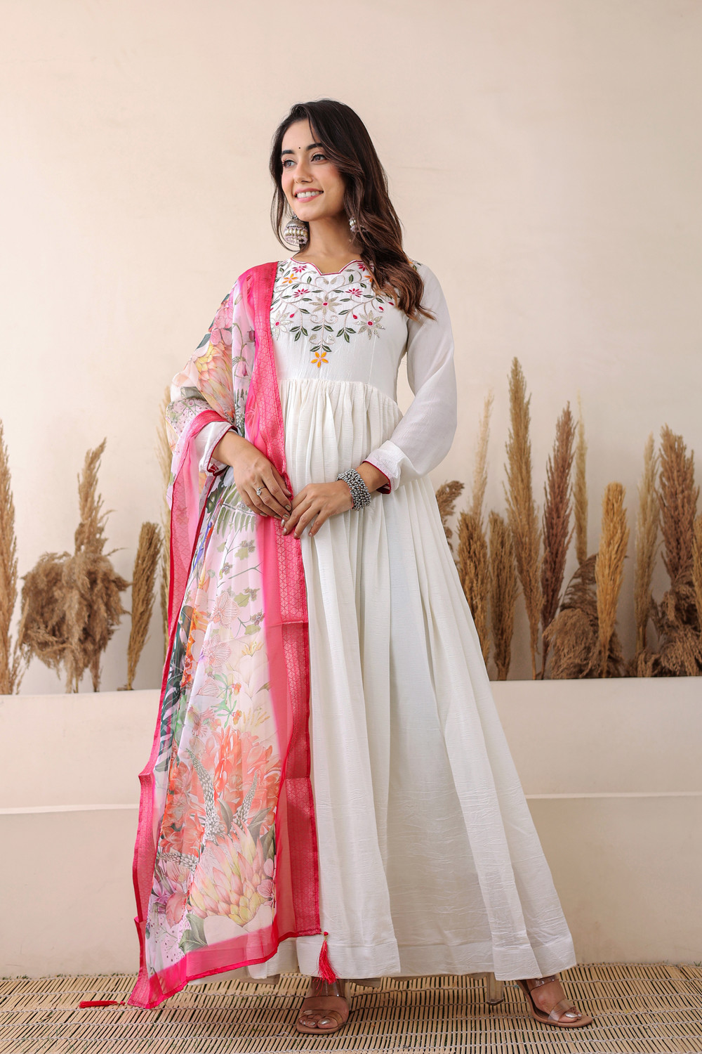 Image of Tilton Anarkali Gown