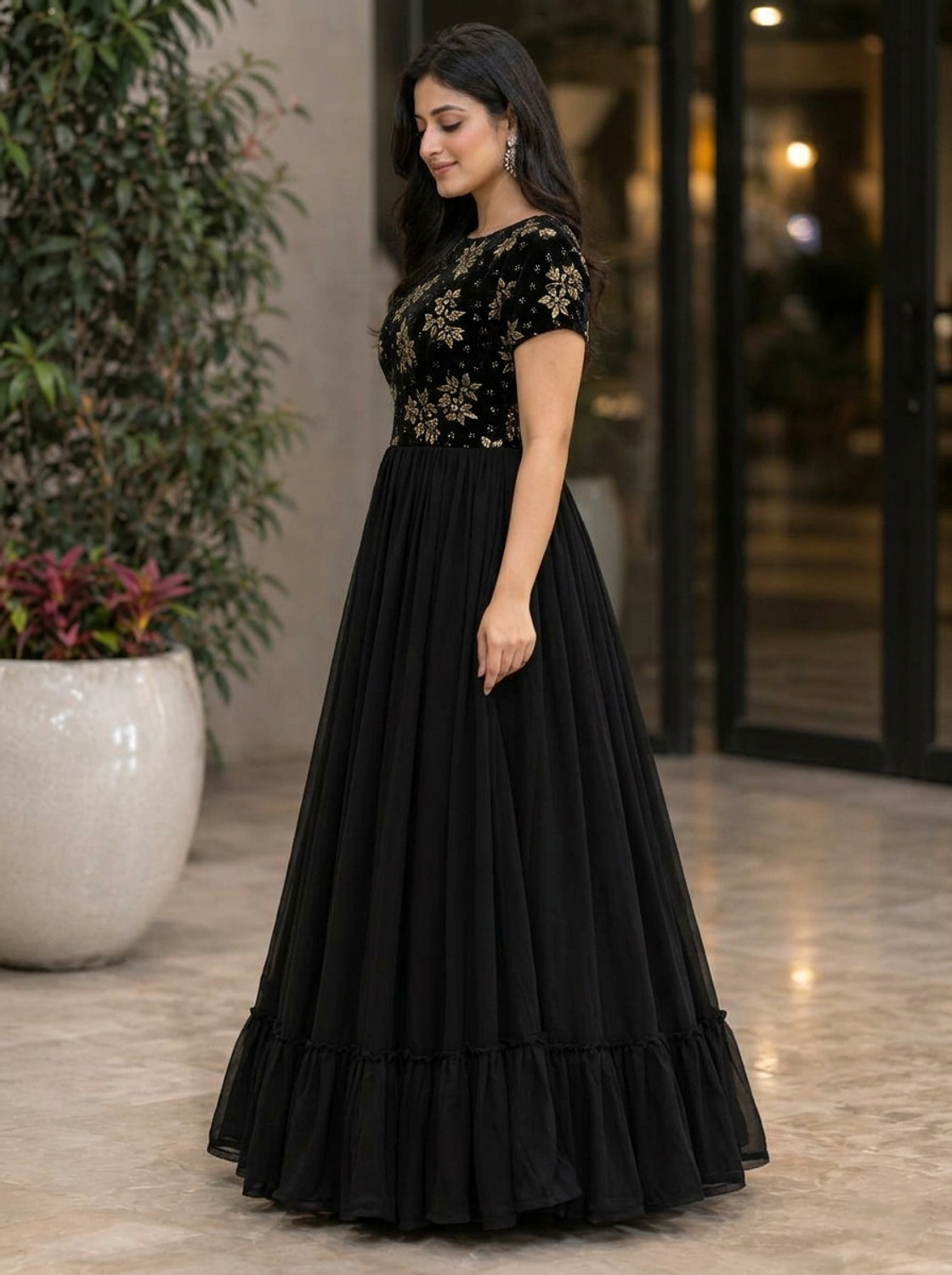 Image of ELLIRI Flared /A-line Gown