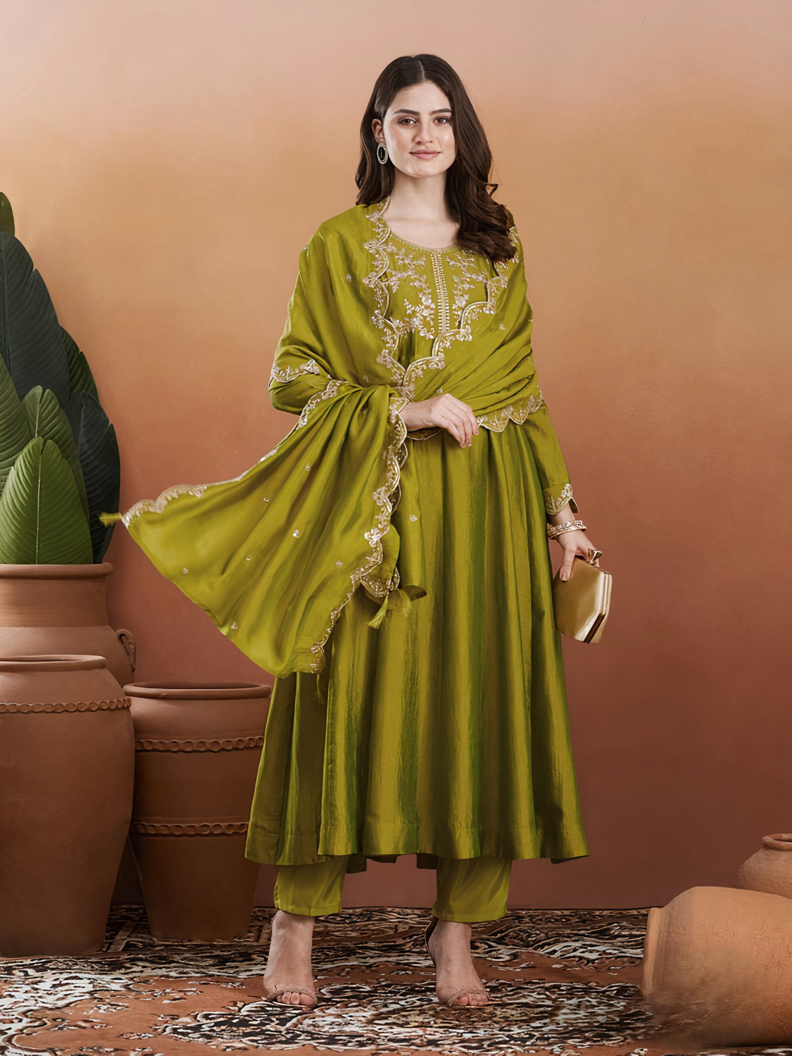 KALIVASTRA Anarkali Gown
