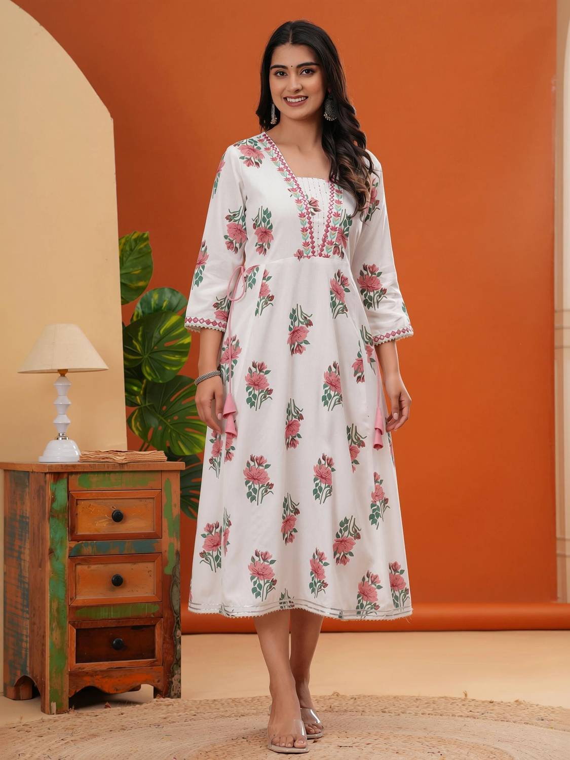 Alhadaya Anarkali Gown