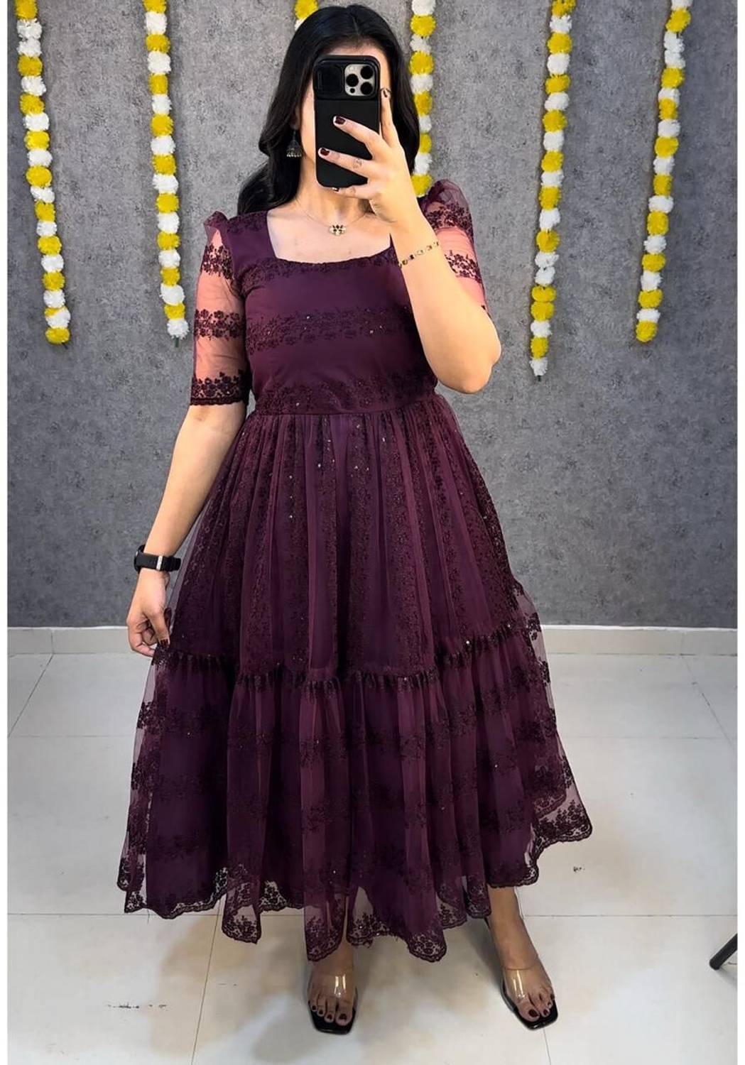 Shree Akhand Anarkali Gown - Image 1