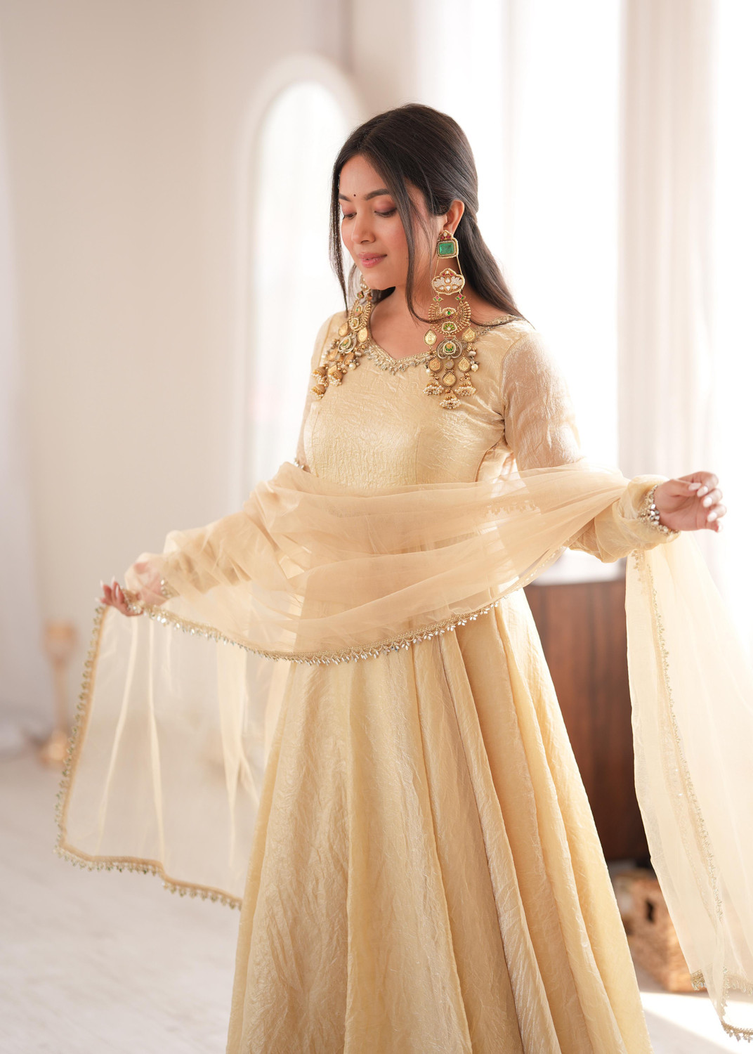 Image of MENSHI CREATION Anarkali Gown