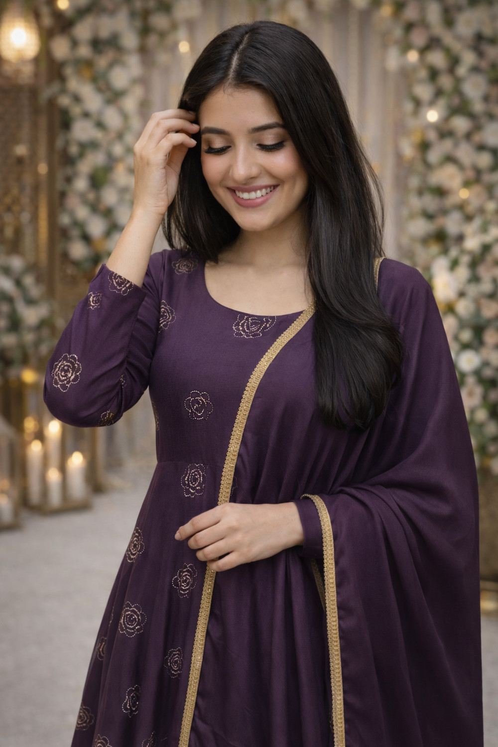 Image of Tantukriti Anarkali Gown