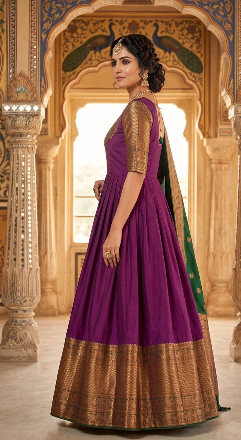 Image of tathastufab Anarkali Gown