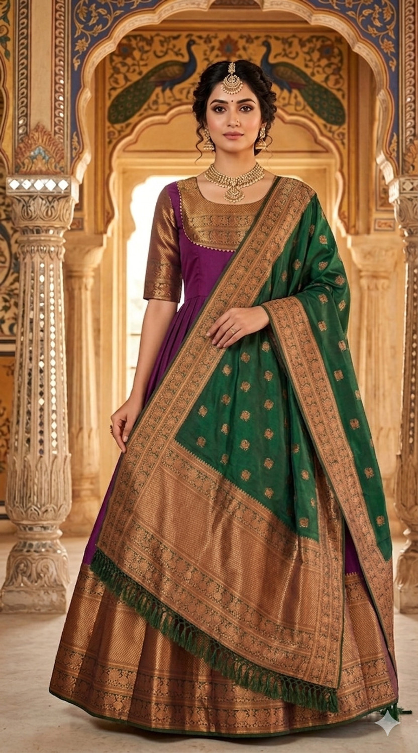 Image of tathastufab Anarkali Gown