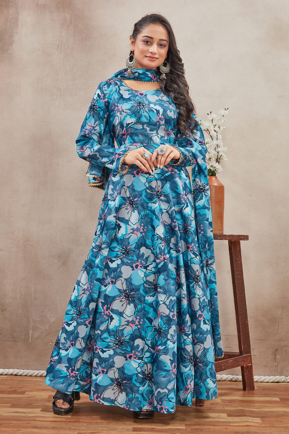 Image of HOUSE OF COMMON Flared /A-line Gown