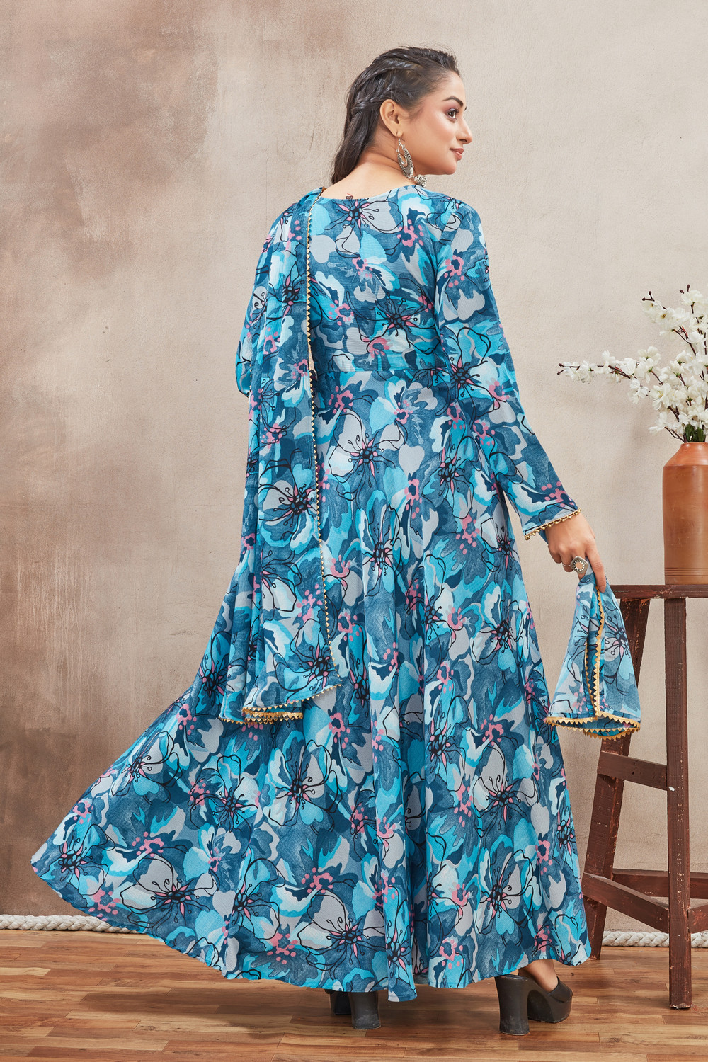 Image of HOUSE OF COMMON Flared /A-line Gown