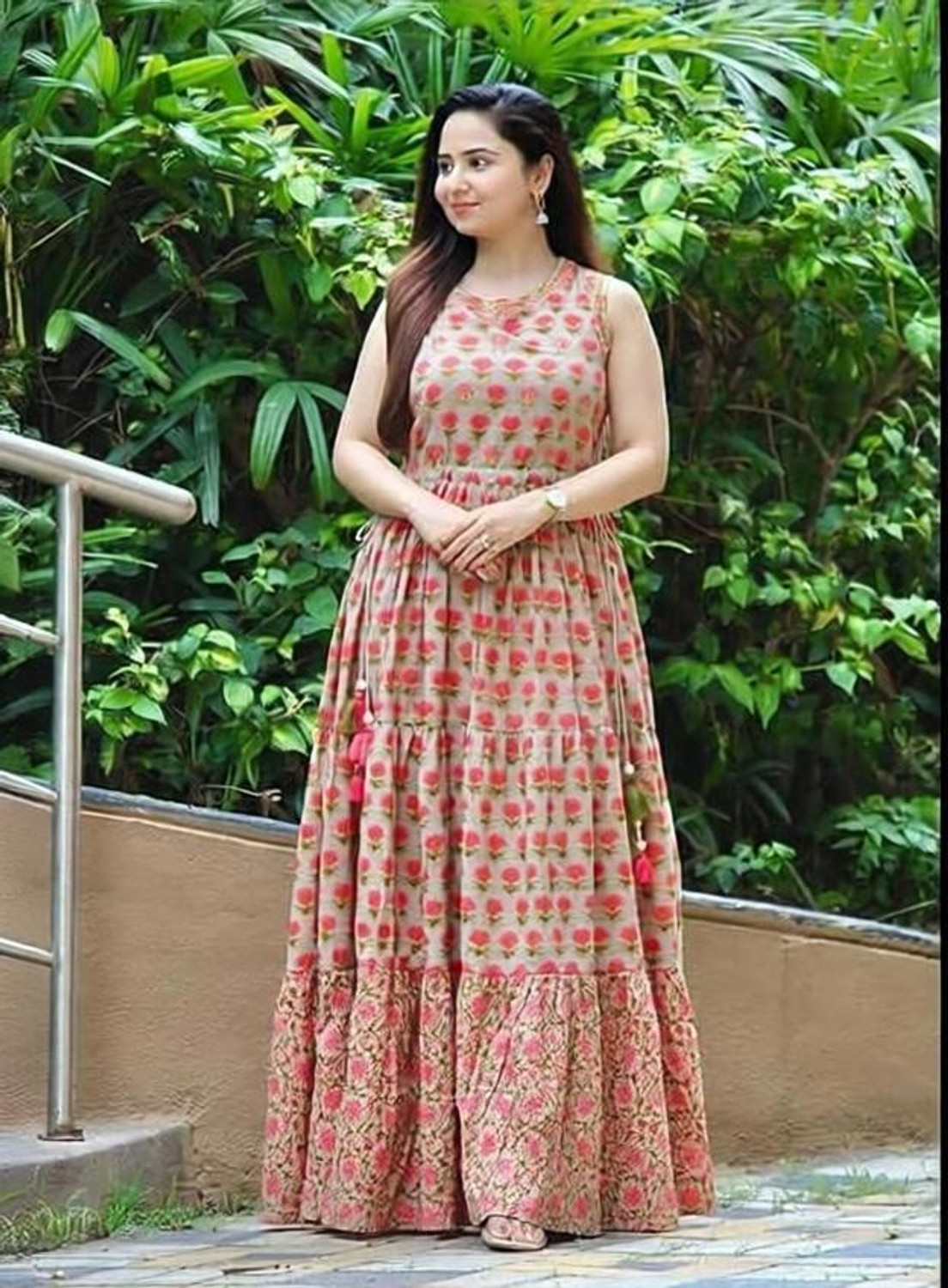 Image of dhruvfashion Anarkali Gown