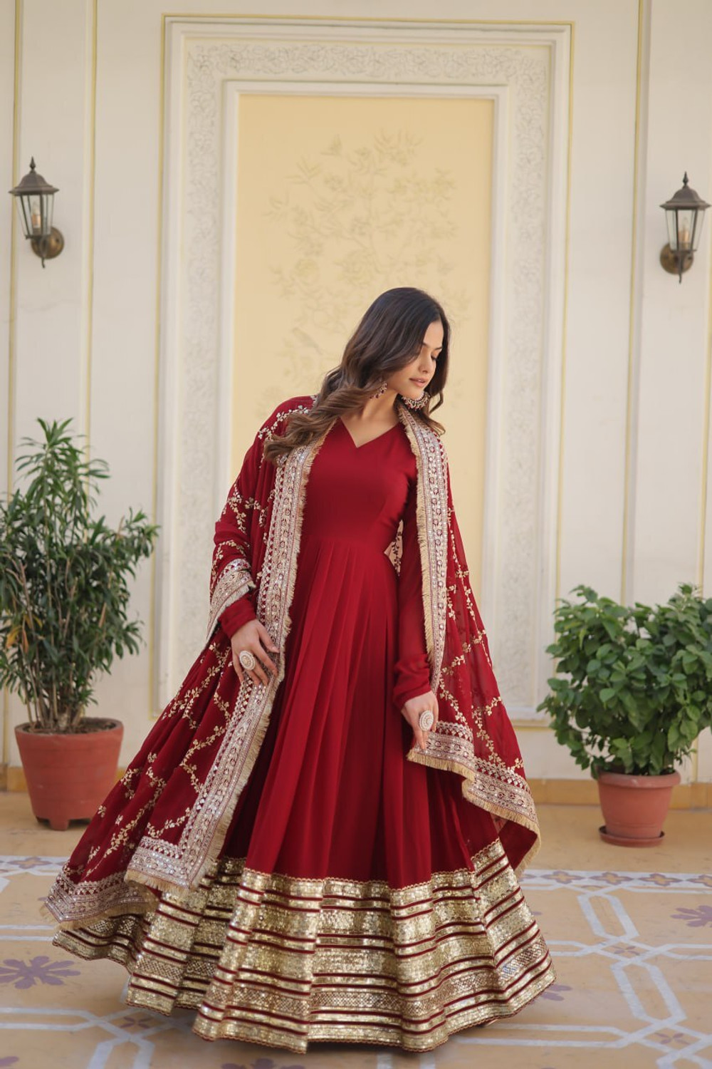 Image of livewear Flared /A-line Gown