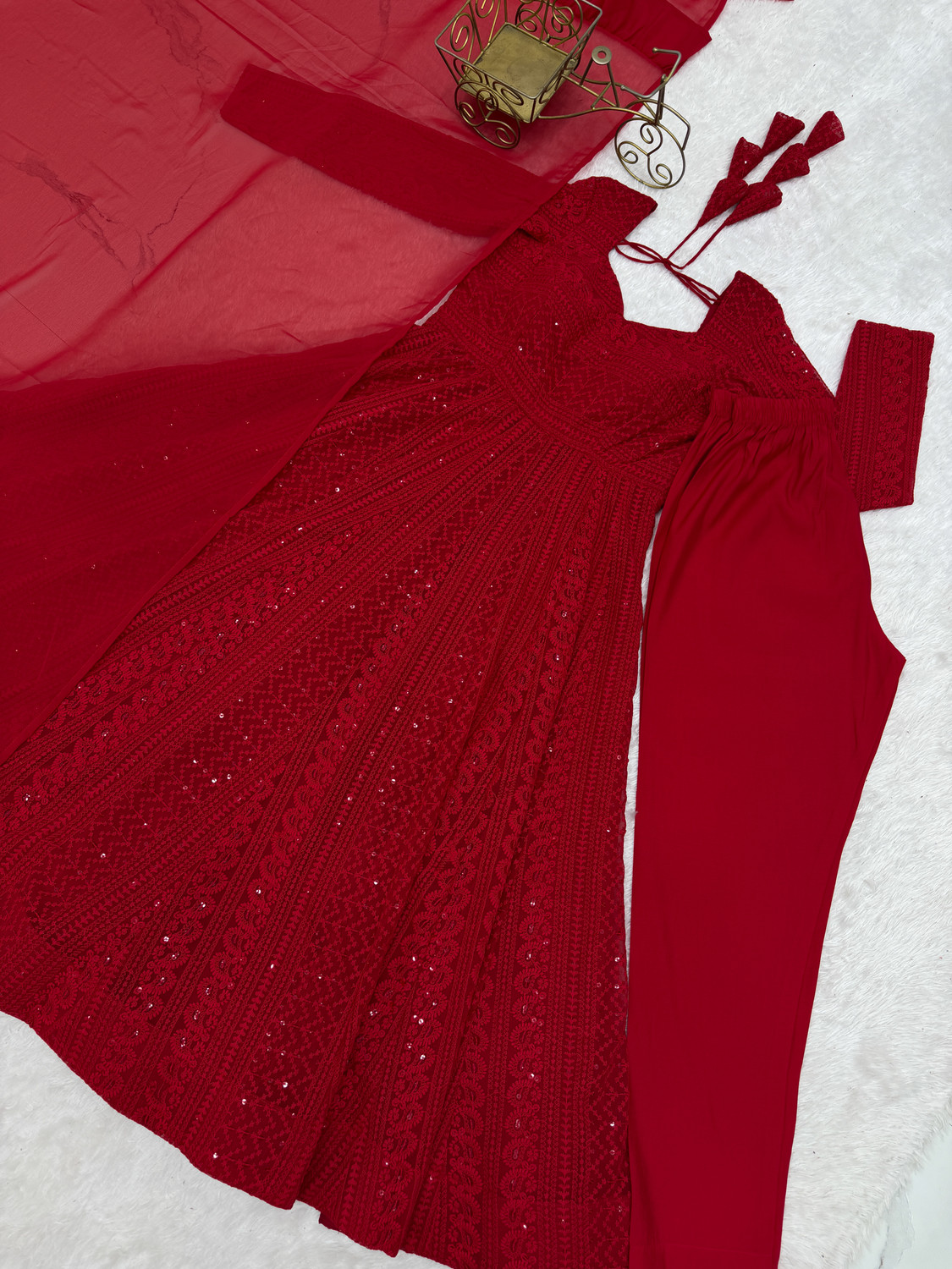 Image of Kryvyn Anarkali Gown