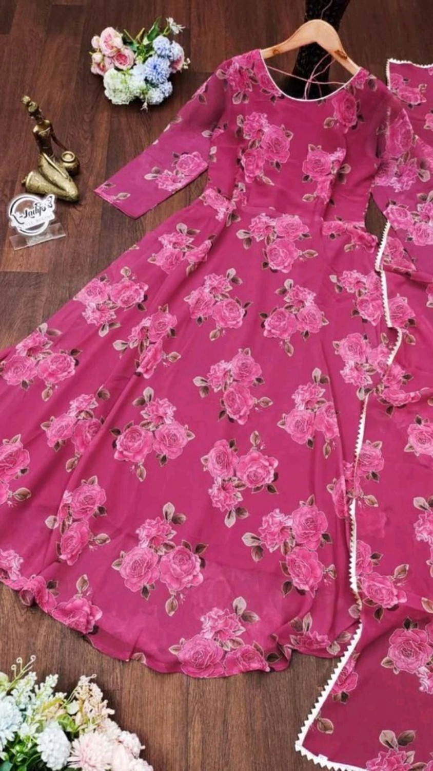 Image of JAKHIFASHION Anarkali Gown