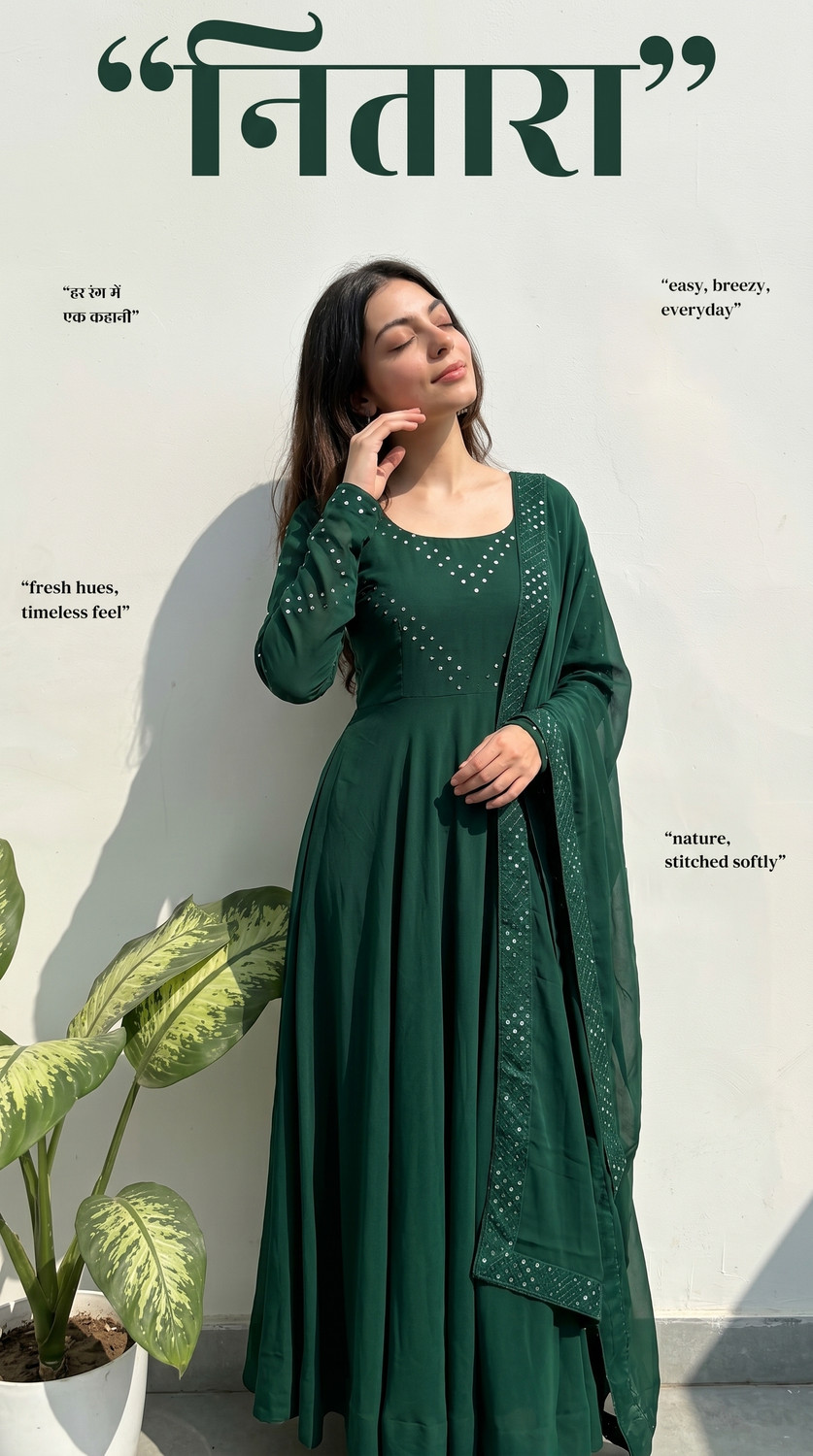Image of HouseOfCommon Anarkali Gown