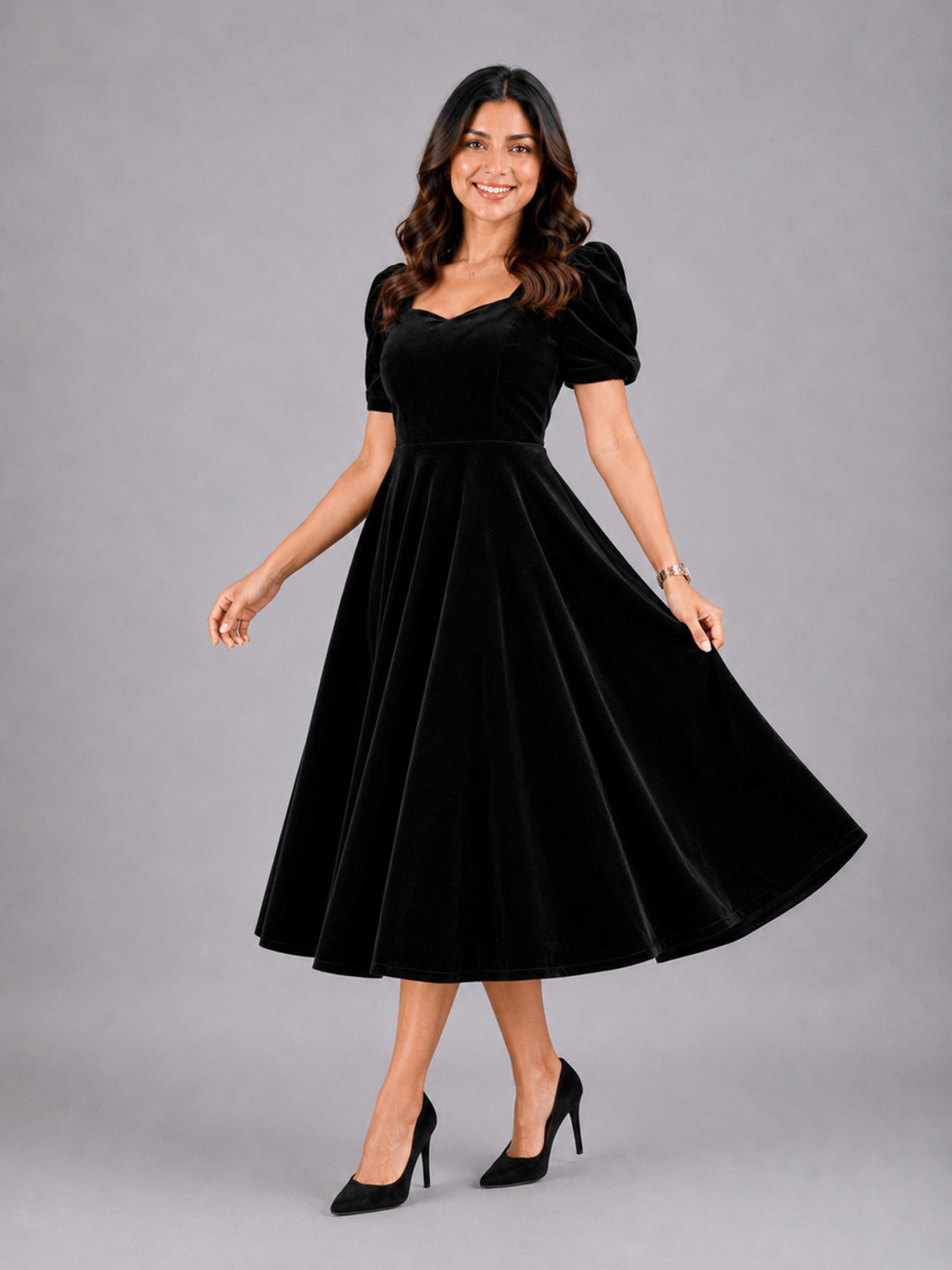 Image of Aumira Flared /A-line Gown