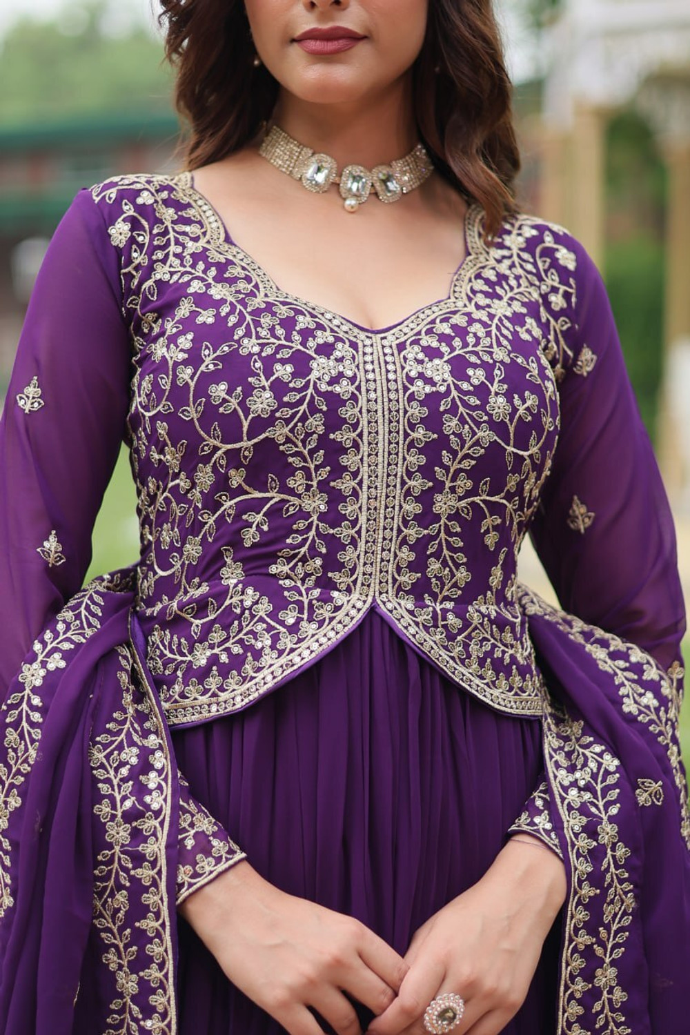 Image of livewear Flared /A-line Gown