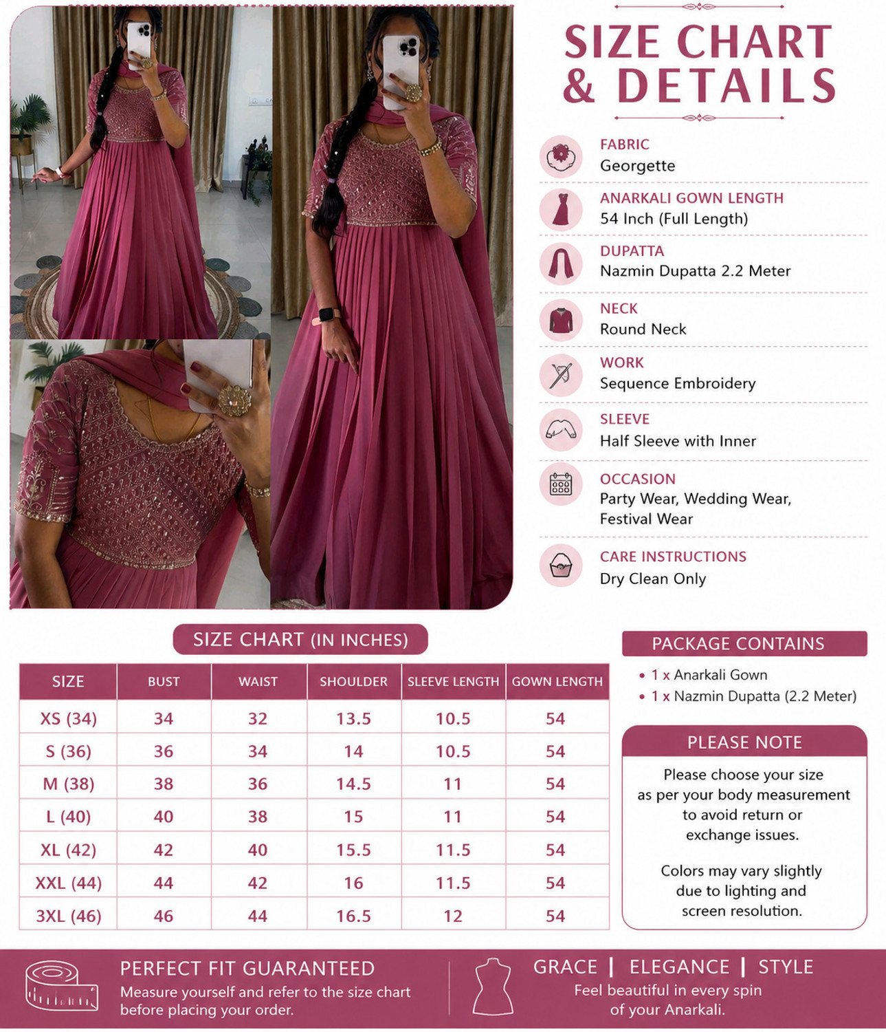 Image of supreetha Anarkali Gown