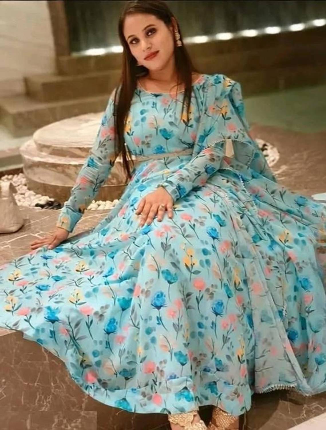 Aarna Fashion Anarkali Gown