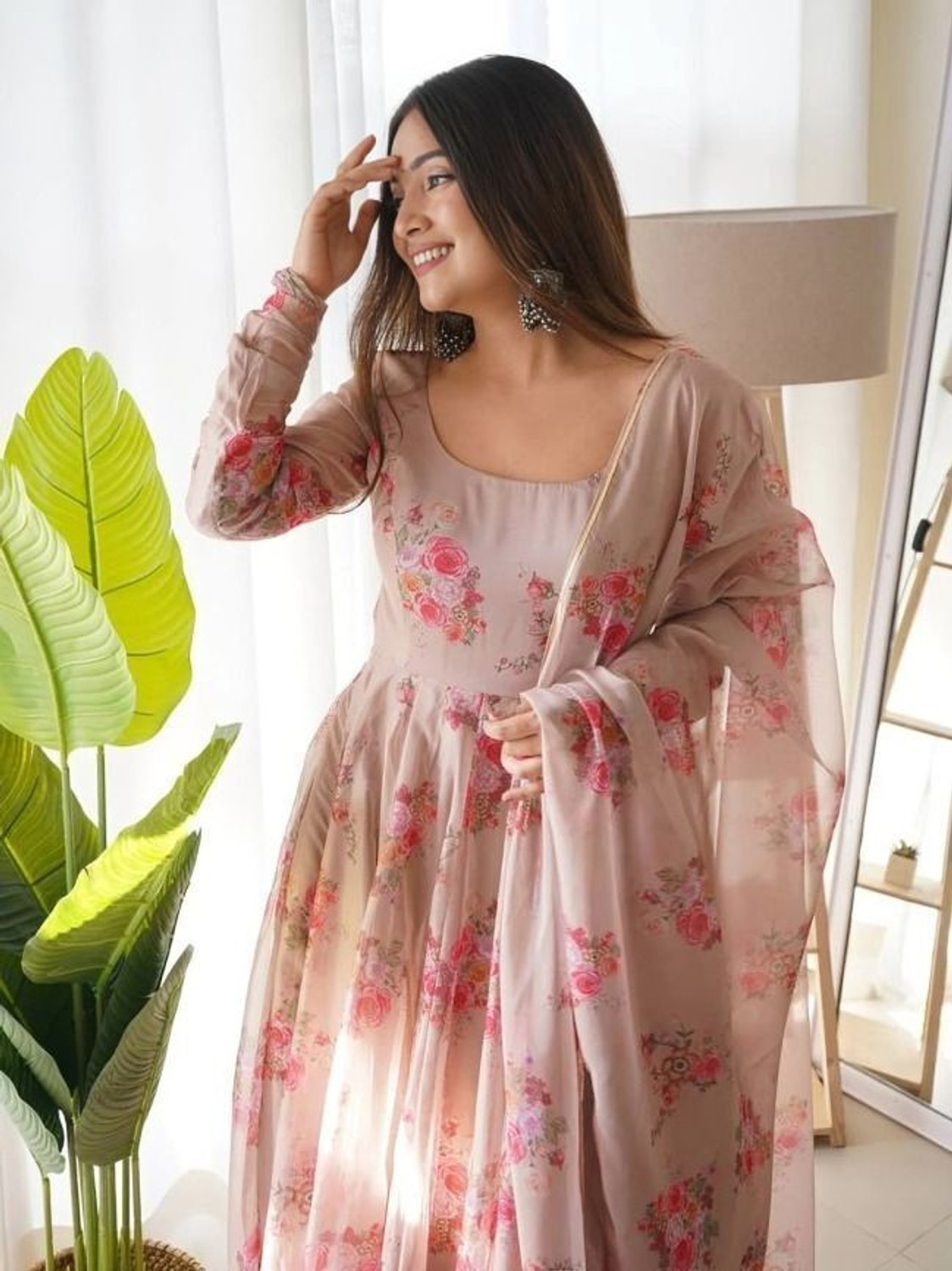 Image of THEOMFAB Anarkali Gown