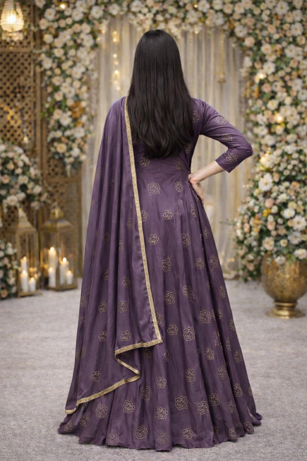 Image of Tantukriti Anarkali Gown