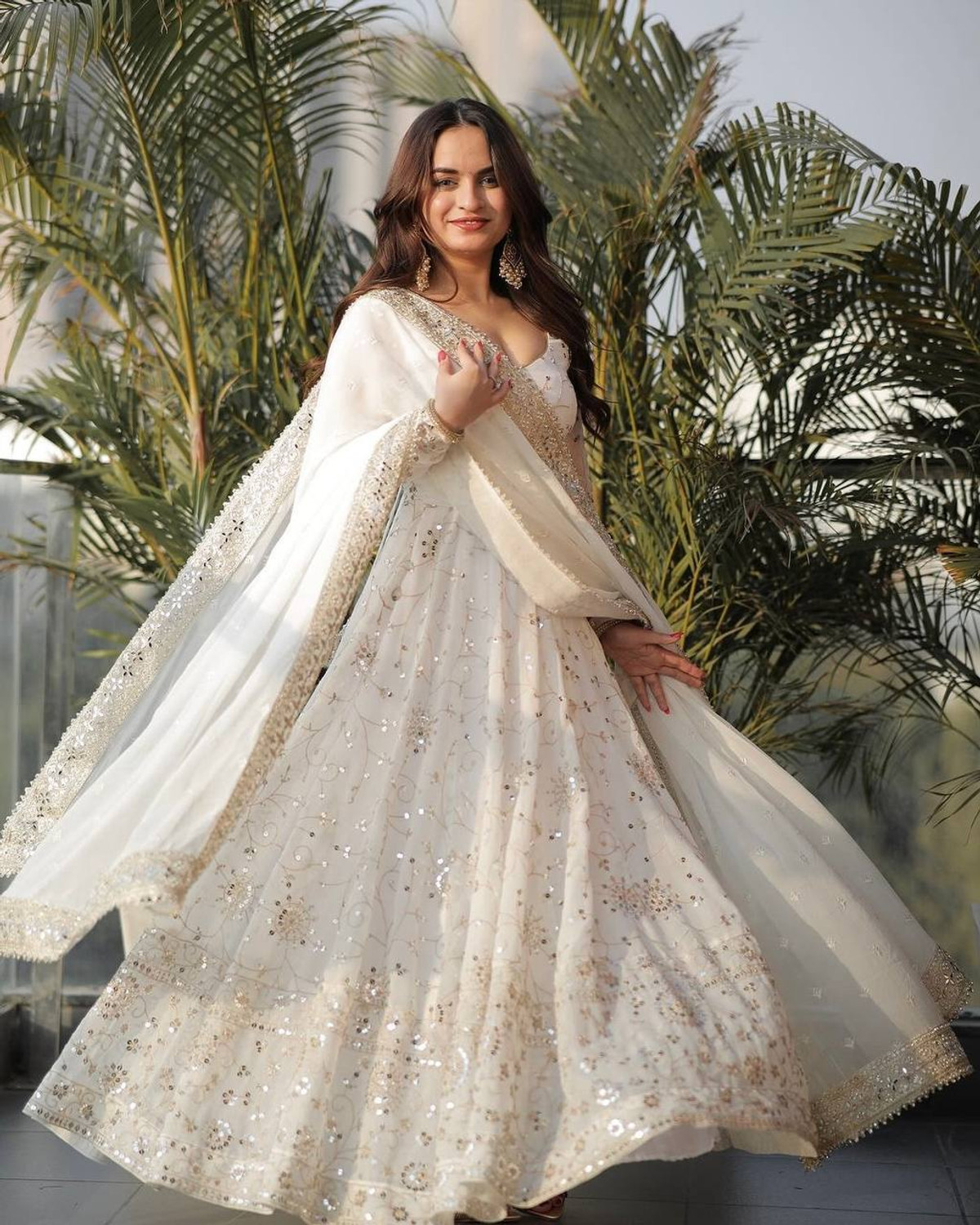 Image of CHOICE FAB Anarkali Gown