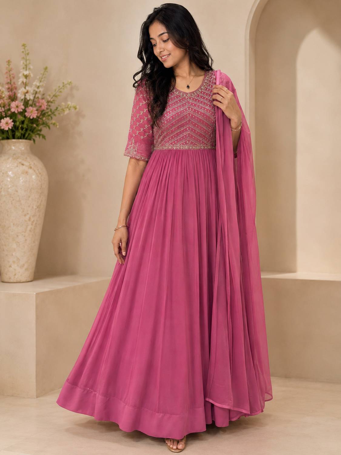 sazora Anarkali Gown - Image 4