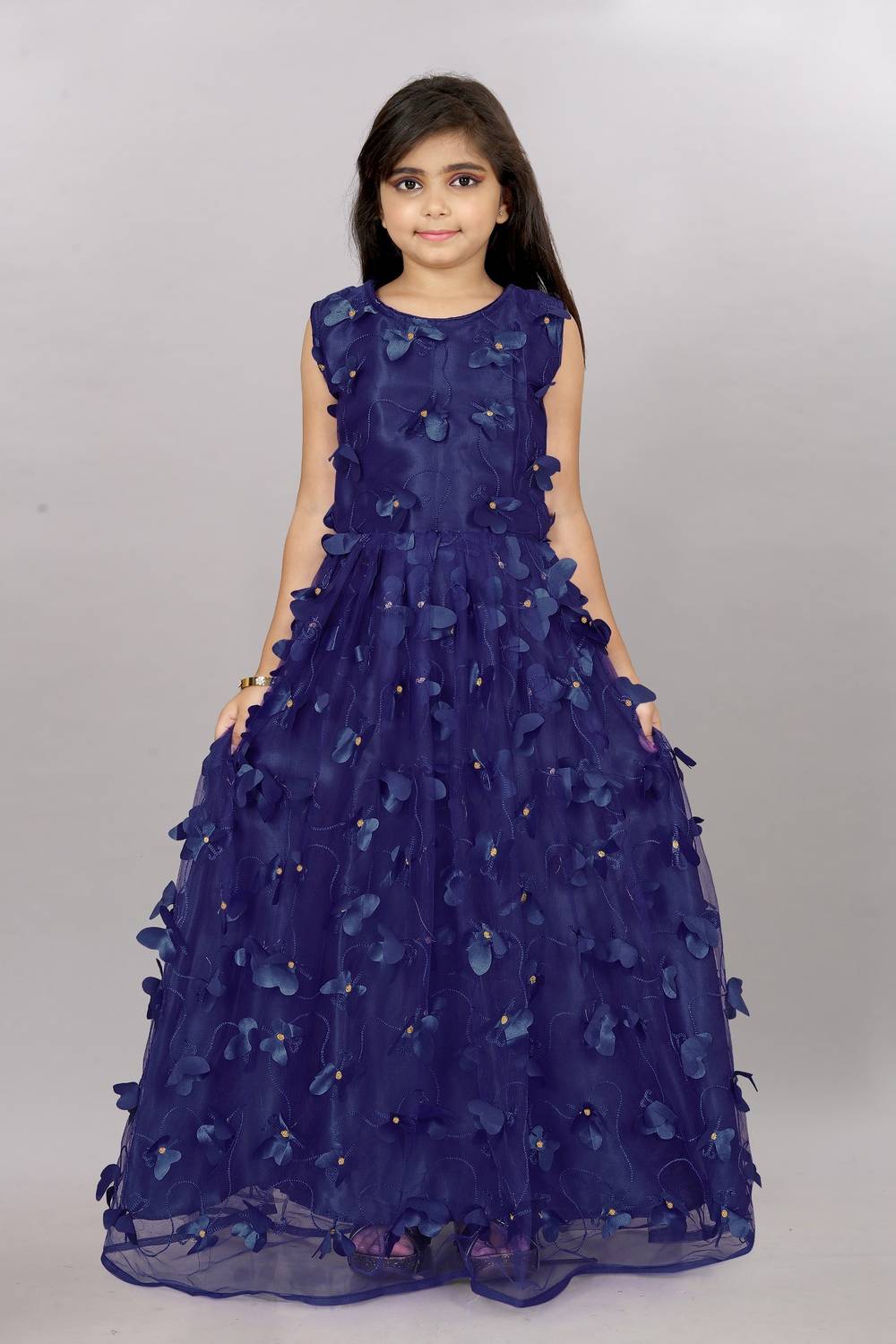 Apnisha Girls Maxi/Full Length Party Dress