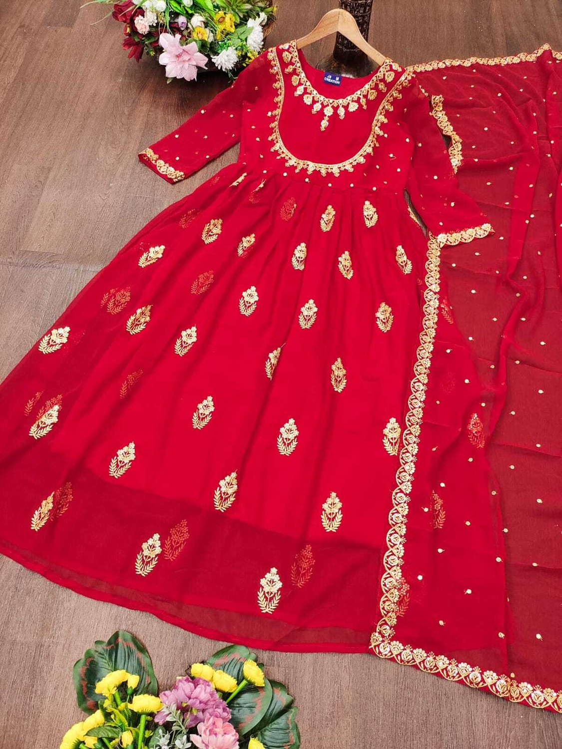 Image of J S CREATION Anarkali Gown