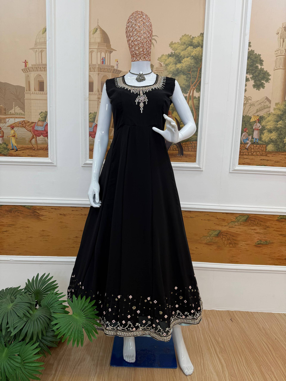 Image of AP SUITS Flared /A-line Gown