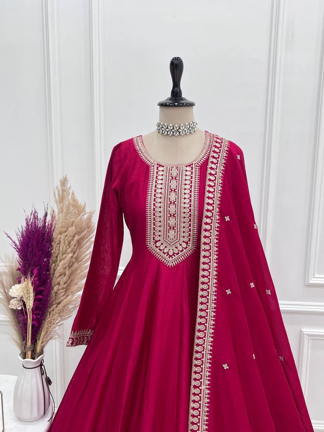 Image of LOKITA WORLD Anarkali Gown